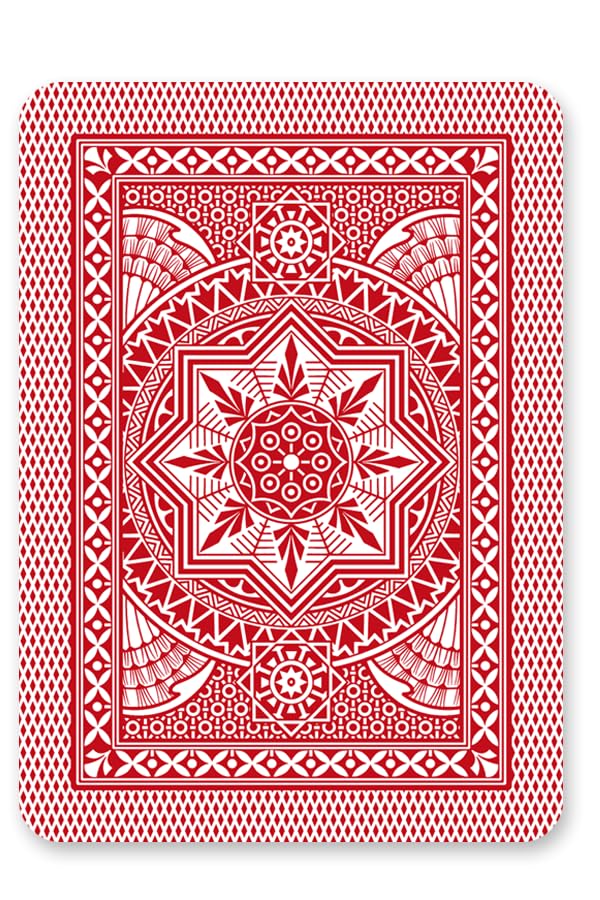 Modiano Poker 4 Jumbo Index Cristallo rot – Bild 4