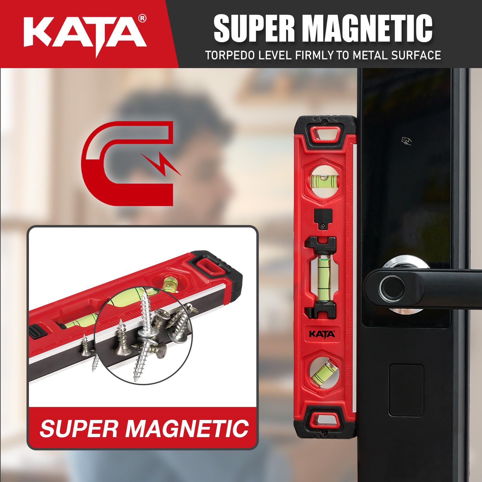 KATA 9" Magnetic Level - DIY Projects -5