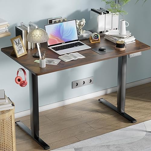 Miniatura 17 de BLKMTY Escritorio eléctrico de pie de 24 x 40 pulgadas, altura ajustable, escritorio para computadora para oficina en casa, soporte ergonómico con