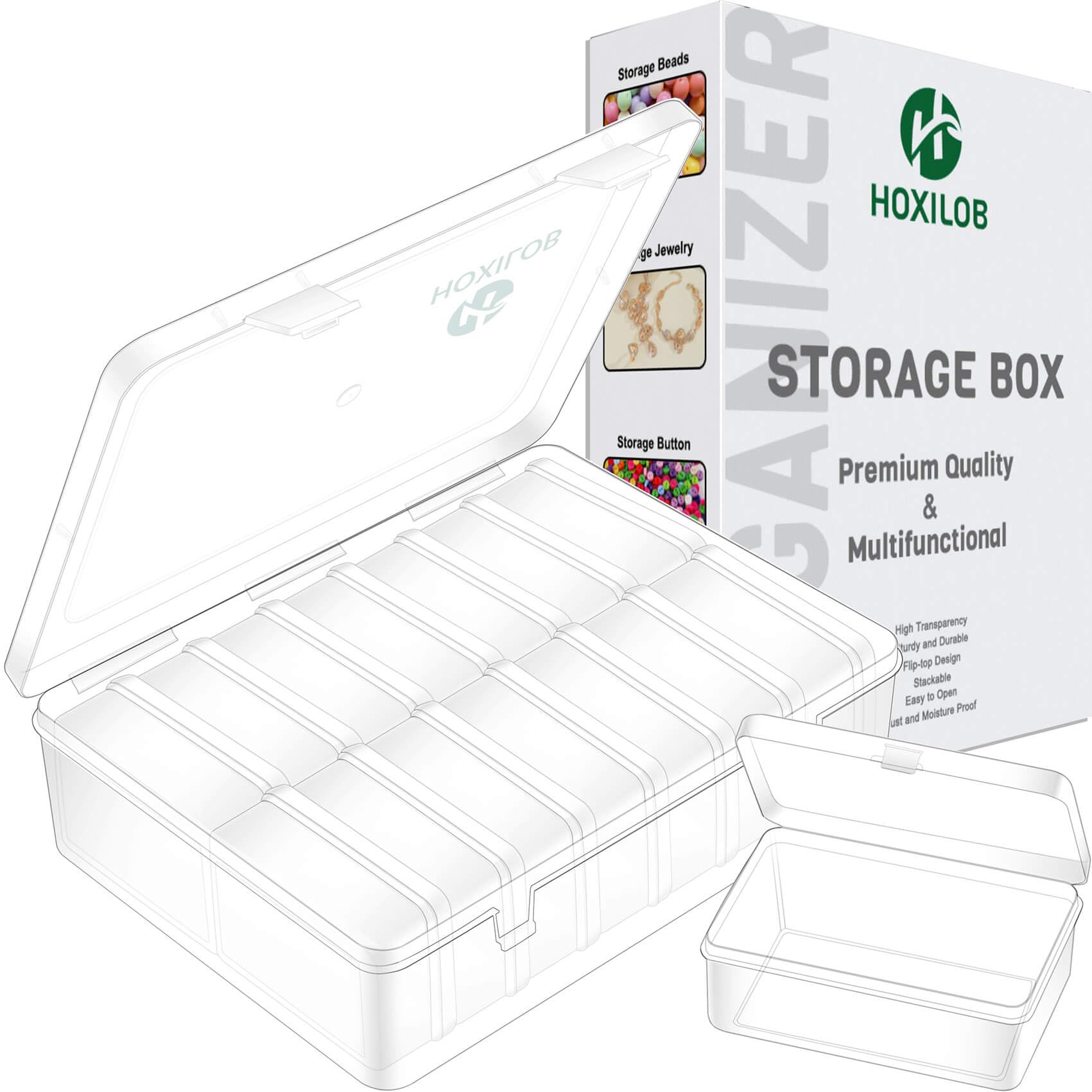 HOXILOB 15‑Piece Medium Set