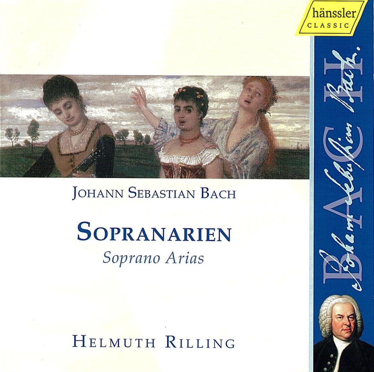 Sopranarien - Soprano Arias [Audio CD] BACH,JOHANN SEBASTIAN; Rilling; Kammerorchester Heilbronn; Bach-Collegium Stuttgart; Gaechinger Kantorei Stuttgart and Bach Johann Sebastian