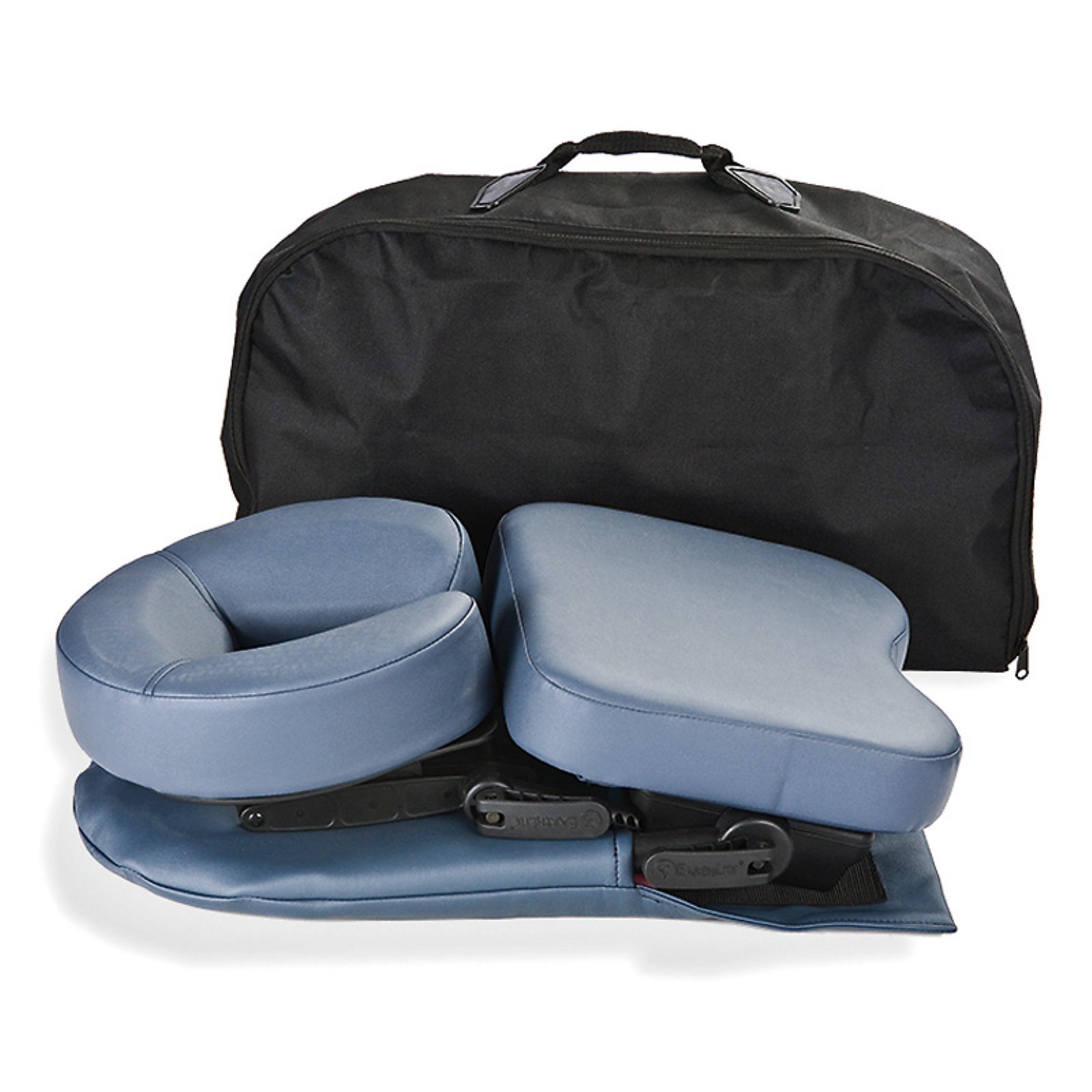 Earthlite Massagestuhl Travelmate für die Tischmontage - NS Achatgrau, ca. 43cm x 43cm x 30.5cm