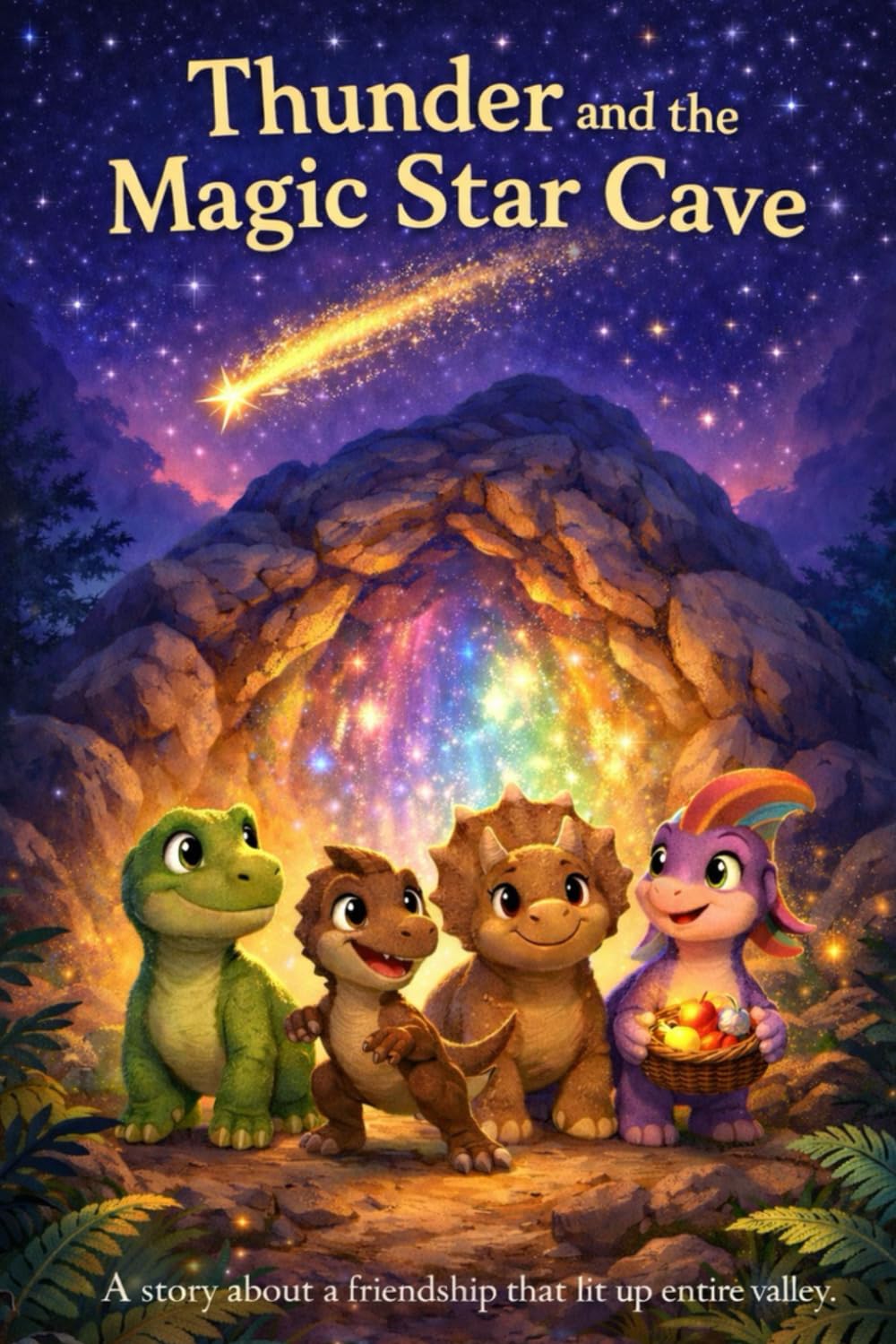 Thunder and the Magic Star Cave: A Gentle Bedtime Story About Friendship, Kindness, and Listening