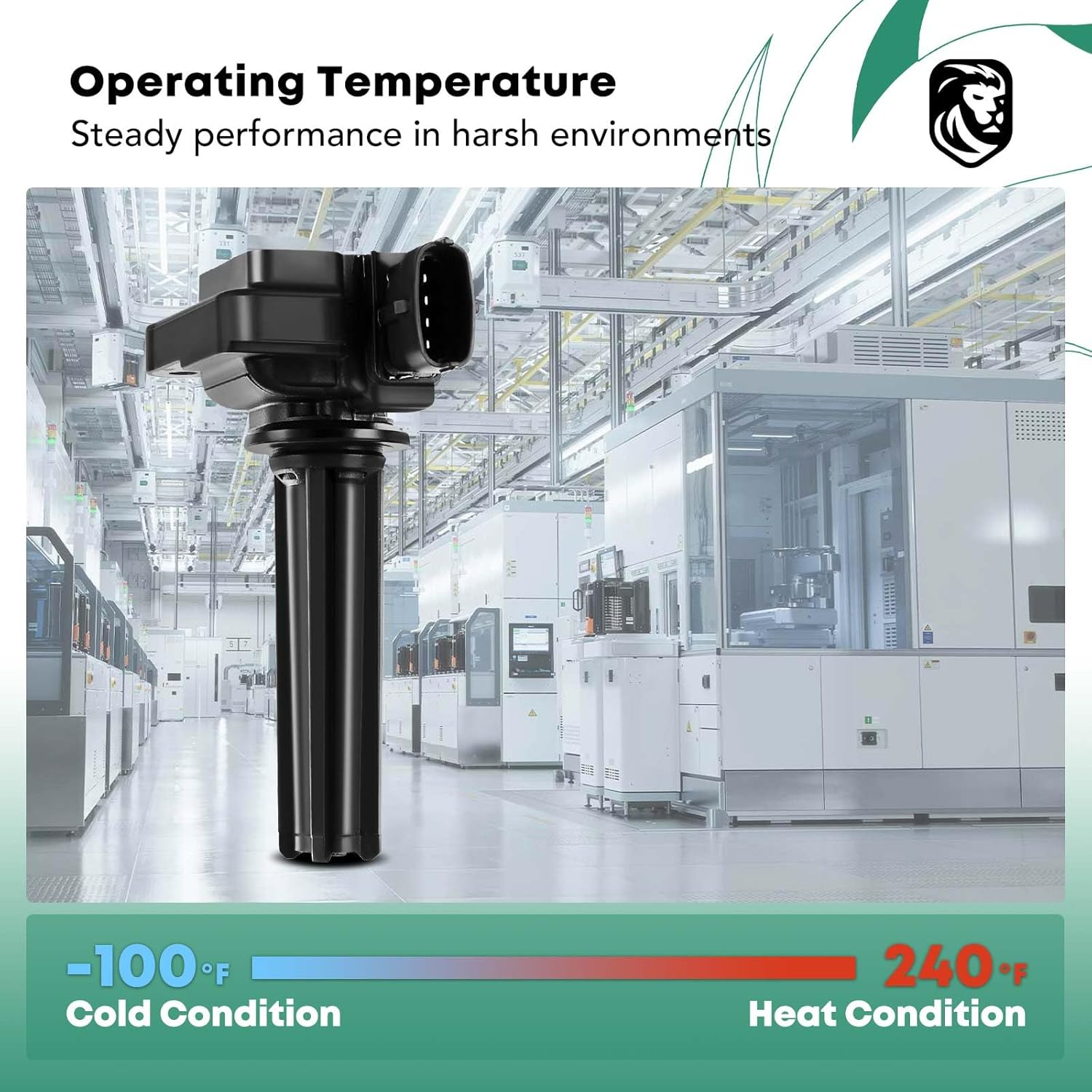 YHTAUTO Set of 4 Ignition Coil Pack Replacement for Saab 9-3 2003-2011, 9-3X 2010-2011 2.0L L4 Replace 12787707