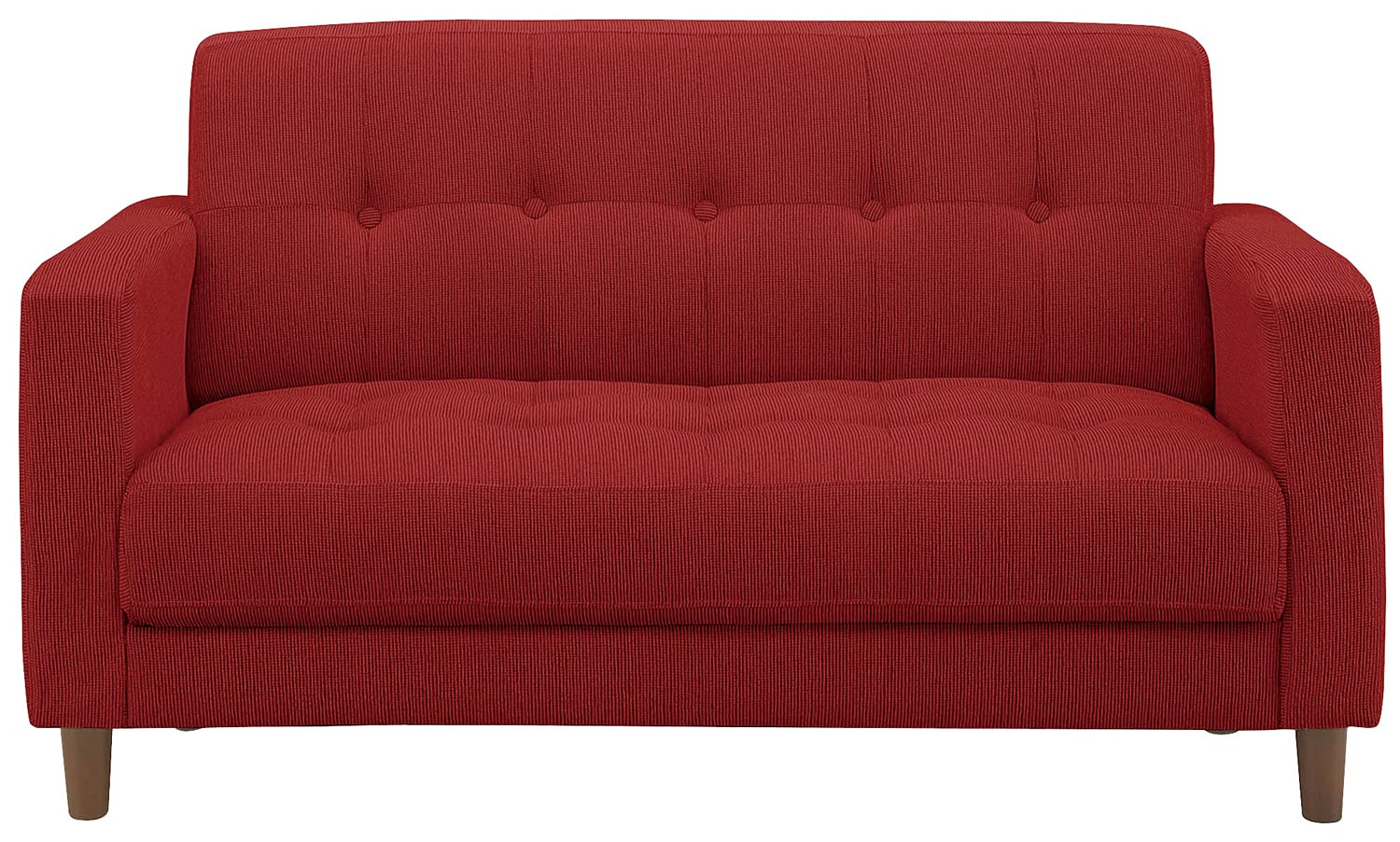 2人掛けソファー(ファブリック・レッド)のご紹介です