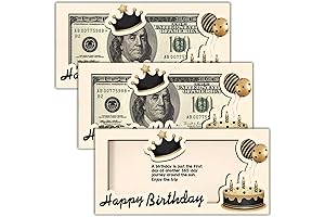 CANIPHA 3Pcs Birthday Money Holder