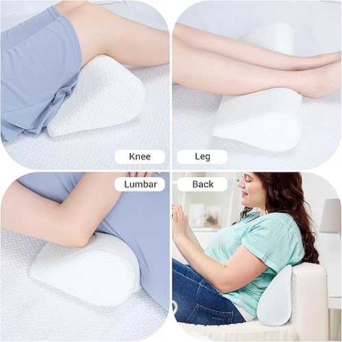 Miniatura 3 de COOLBEBE Almohadas cervicales para el cuello para aliviar el dolor de dormir, almohada de soporte para el cuello, almohadas cervicales de espuma