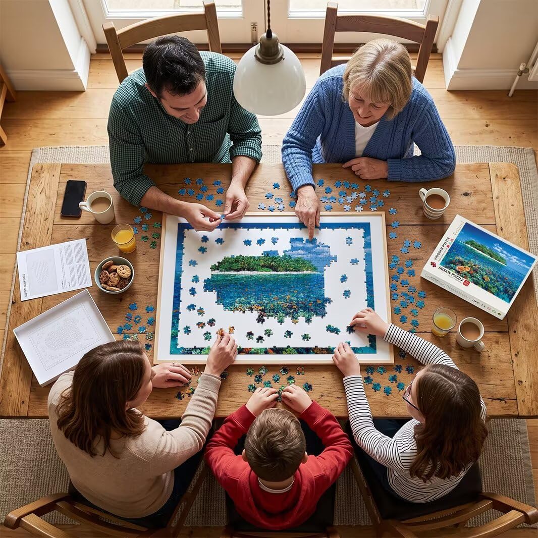 Puzzle Oceano, Puzzle 2000 Pezzi Arte per Adulti, Regalo Uomo e Donna -4547