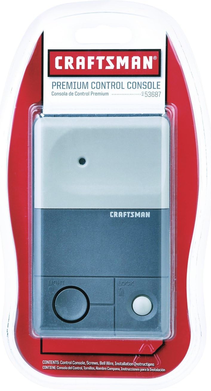 Craftsman 53687 WallMounted Premium Control Console, 953687 Garage