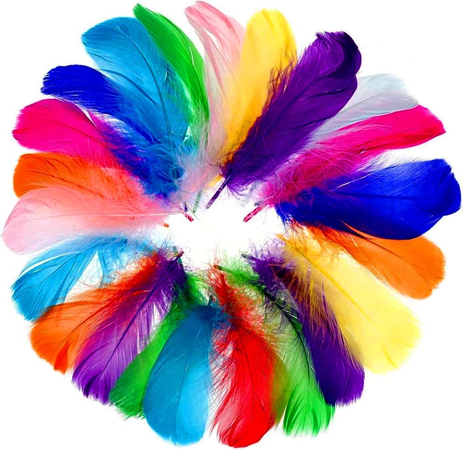 Rastogi Handicrafts Decorazione Da Parete Con Piume Fatte A Mano, Dream Catcher Multicolore 44x10 Cm, Per Camera Letto E Auto - 4