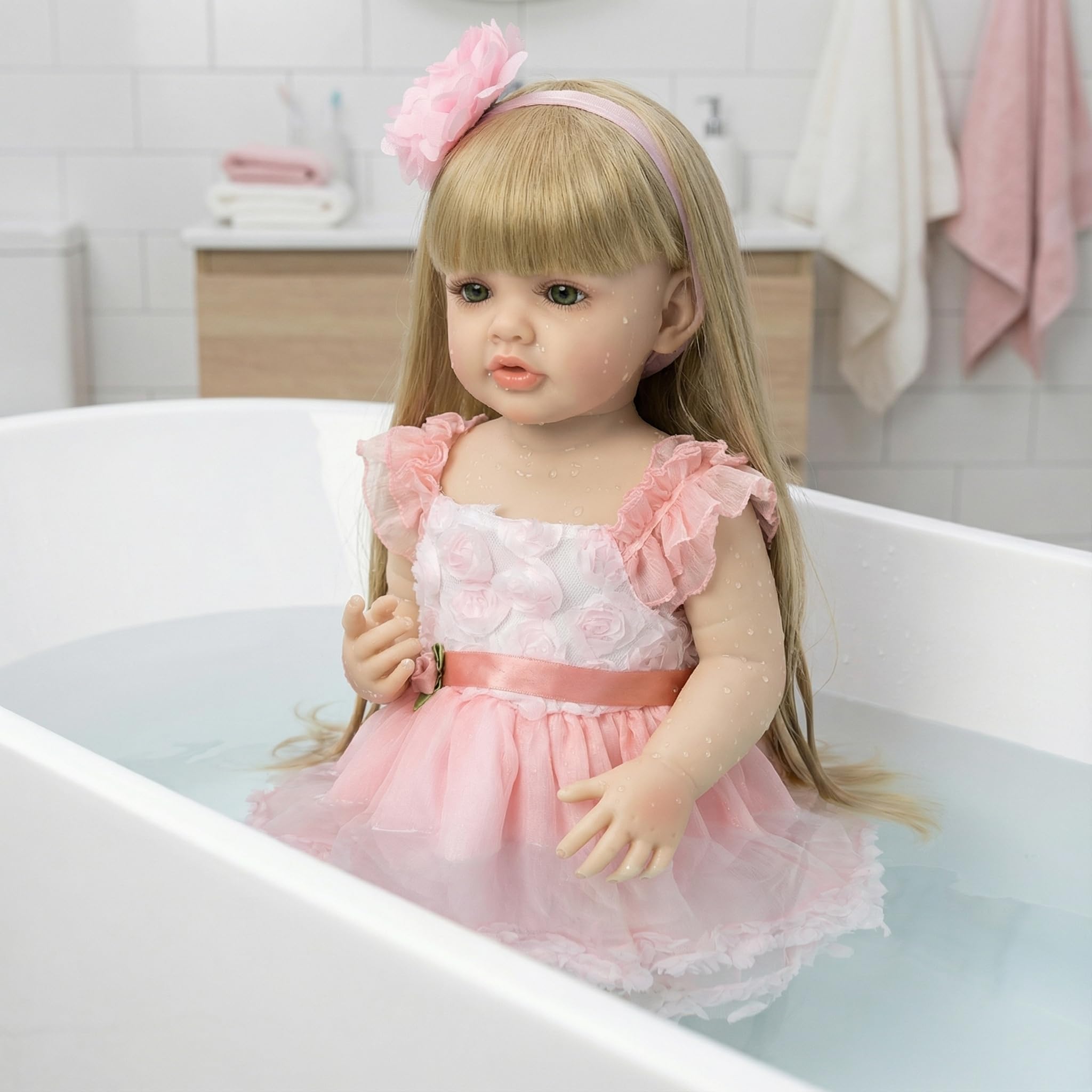 Amazon | ピンキーリボーン ラブリー 22インチ 55cm リボーン ベビー
