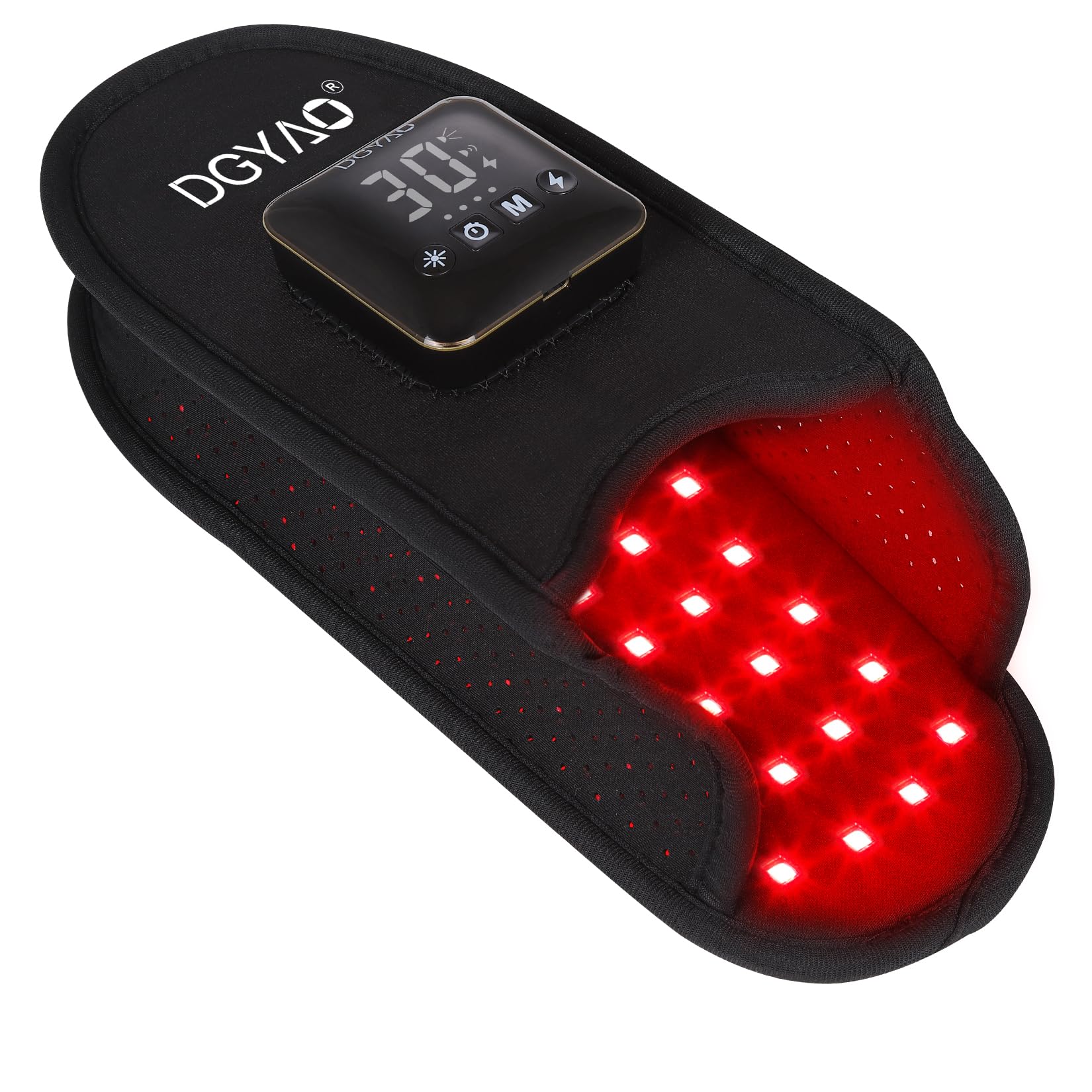 DGXINJUN Cordless Red Light Therapy for Foot Slipper