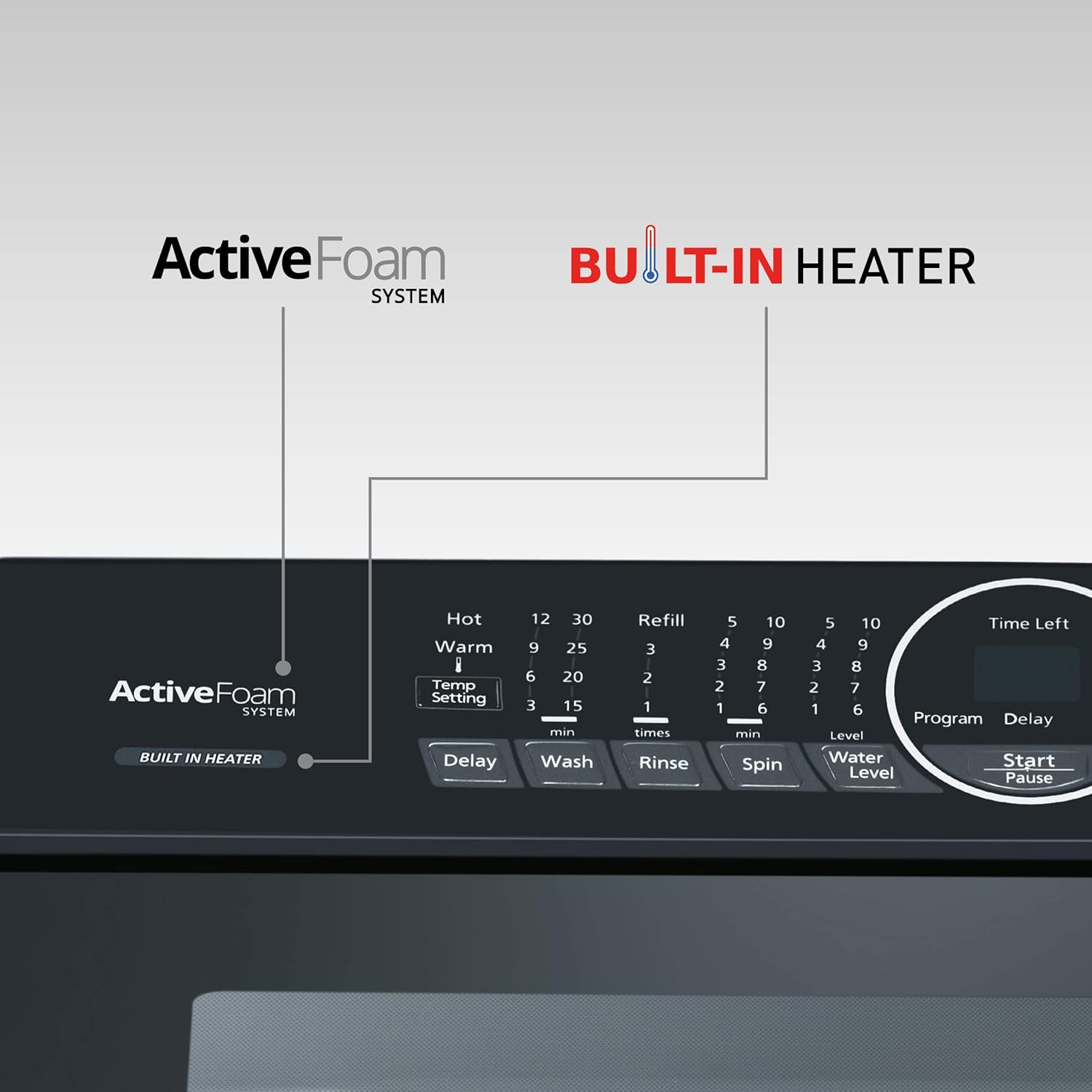 Panasonic NA-F70AH9MRB Washing Machine in a room setting