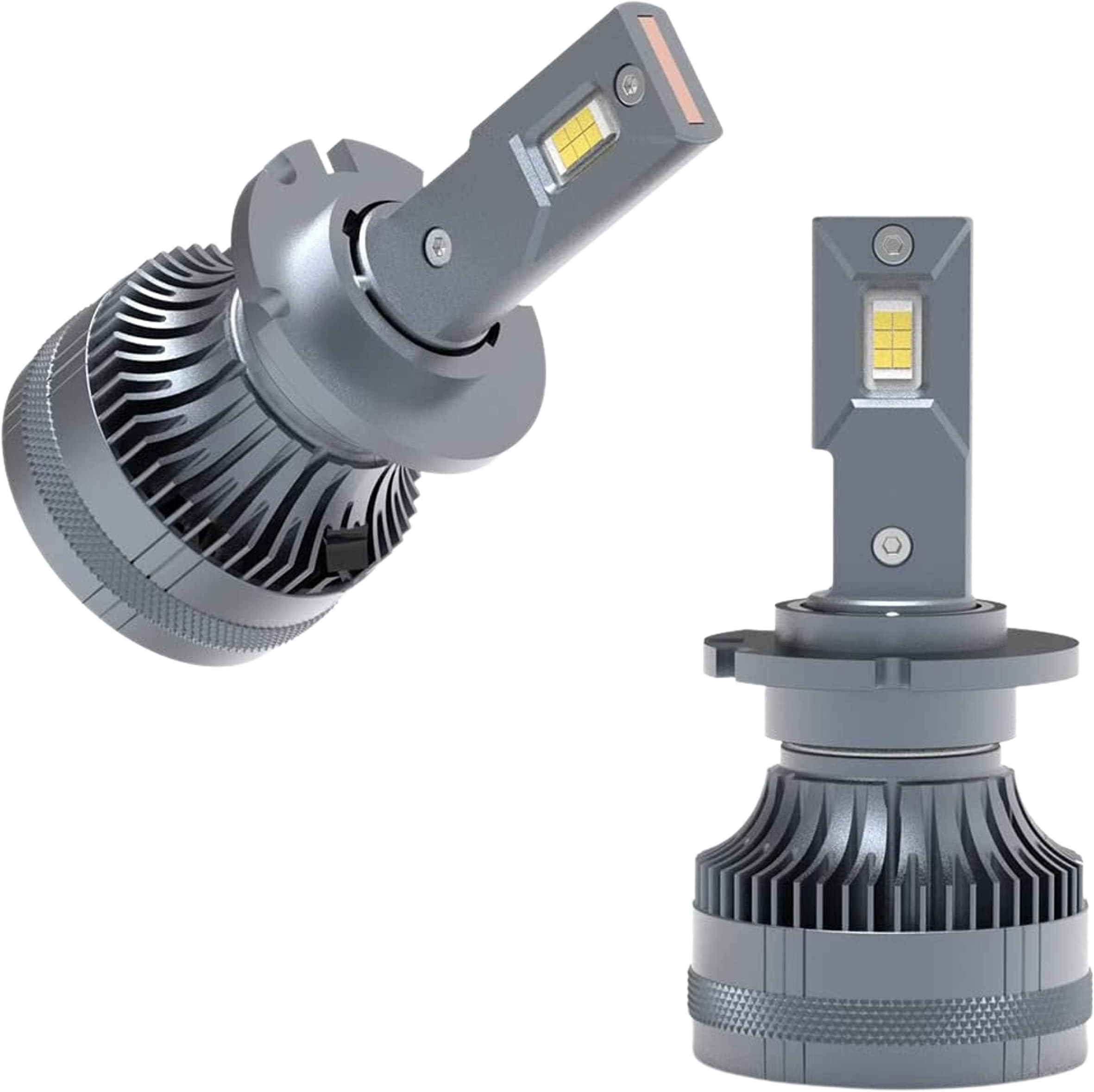Potauto Maxipro LED Car Headlight Ultra-Bright Bulbs H8/H9/H11/H16-6500K Color Temperature, 12V/130W, High Performance LED Headlight Conversion Kit, Pack of 2