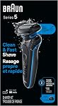Braun Electric Razor for Men Series 5, Beard Shaver, Electric Shaver, SkinGentle Foil, with Protective Cap, Precision Trimmer, S5 5118s, 1 item
