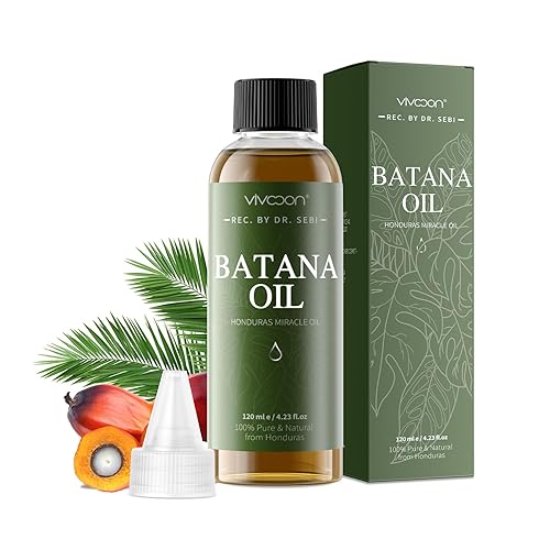 Miniatura 9 de 3 piezas de aceite de batana para el crecimiento del cabello, 100% puro y natural, aceite de Dr. Sebi de Honduras, cuidado del cabello, cuero