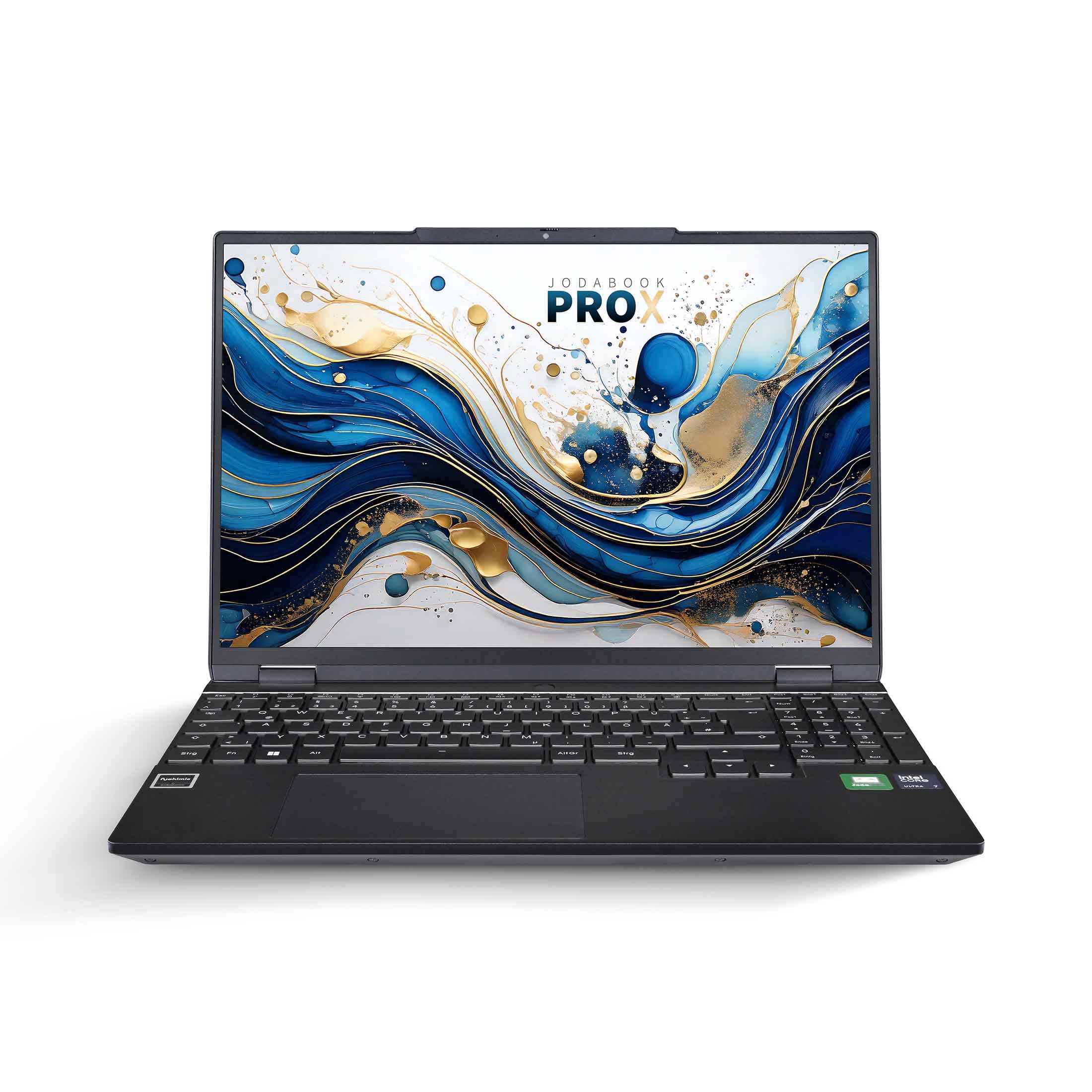 Pro X S25 | 15,3" WQXGA 180Hz | AMD Ryzen 7 255 | RAM: 32GB (DDR5) | SSD: 1TB | Aluminium Gehäuse | beleuchtete Tastatur | Windows 11 Pro | Office 2024 Pro | Rucksack
