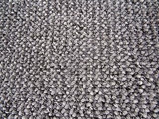 Eleganter Teppichboden Sprint – Weicher Velours mit Schlingenstruktur, grau, Zuschnitt (4m breit / 1m lang)