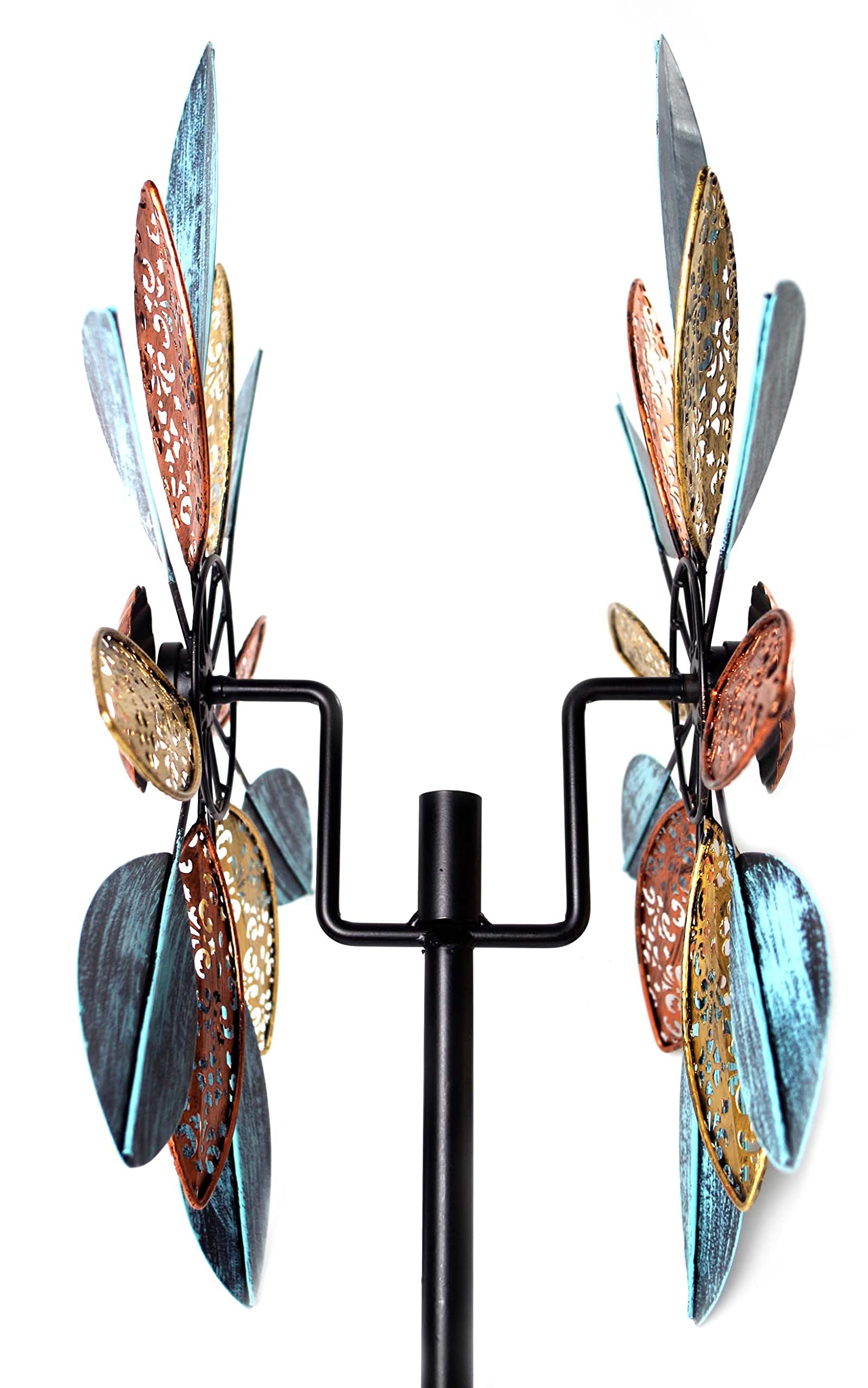Kobolo Windrad Dekostecker Ornament XXL 50x195 cm Mehrfarbig