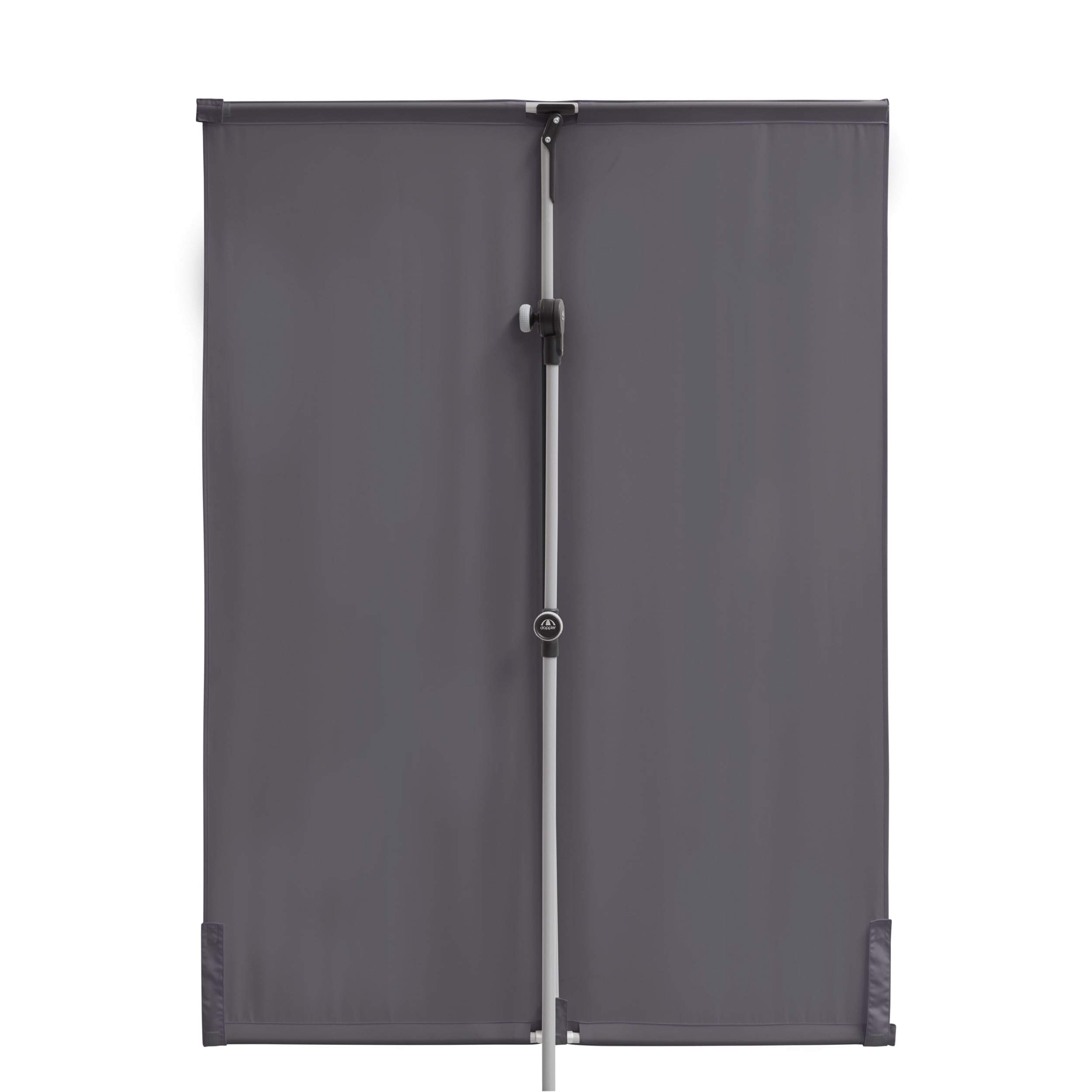 Doppler Active Balkonblende – Rechteckiger Sonnenschirm ideal für den Balkon –Plus Sichtschutz – 180x130 cm