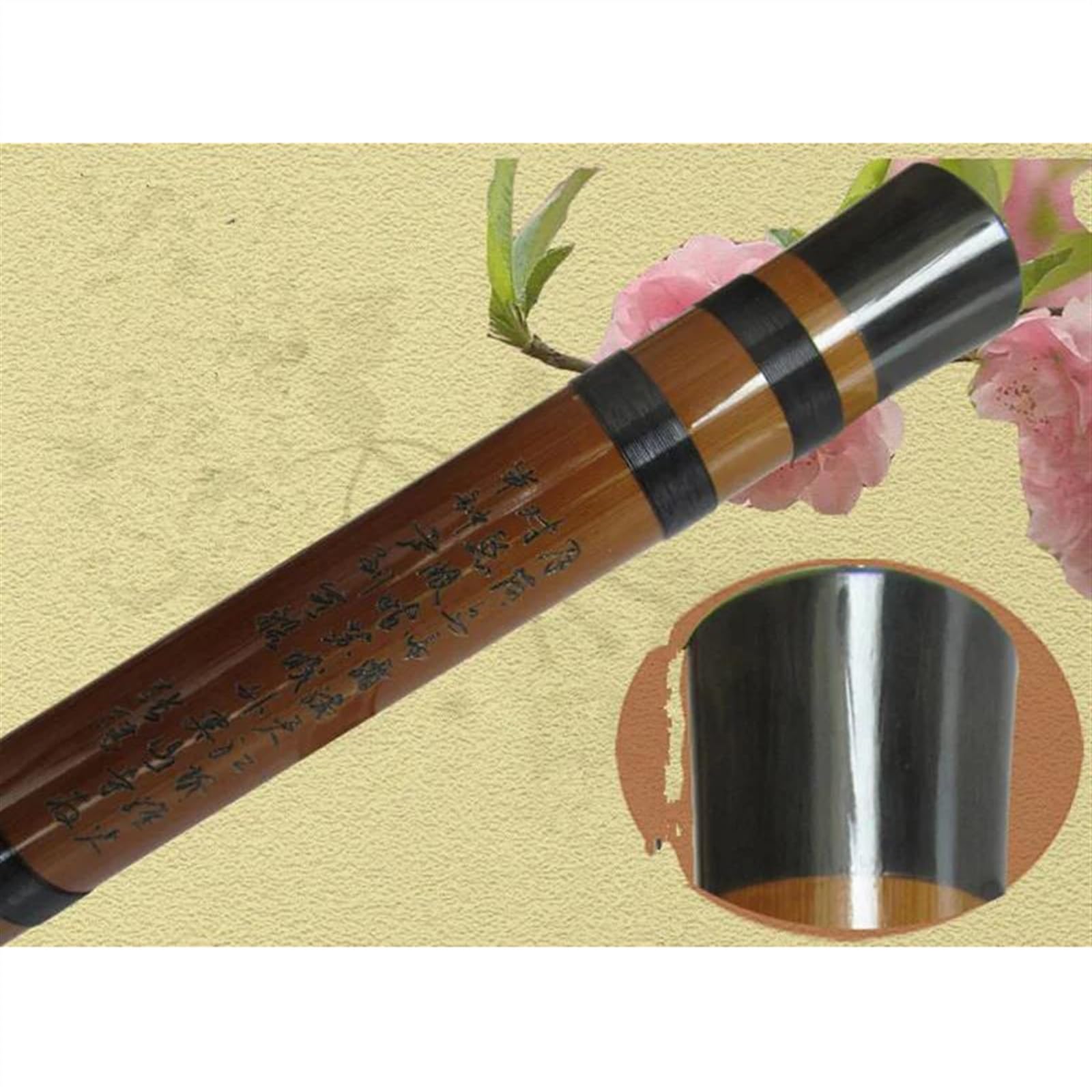 juego de flauta de bambú Flauta De Bambú China Dizi, Música Transversal Hecha A Mano, Gripe De Bambú Profesional (Color : G)