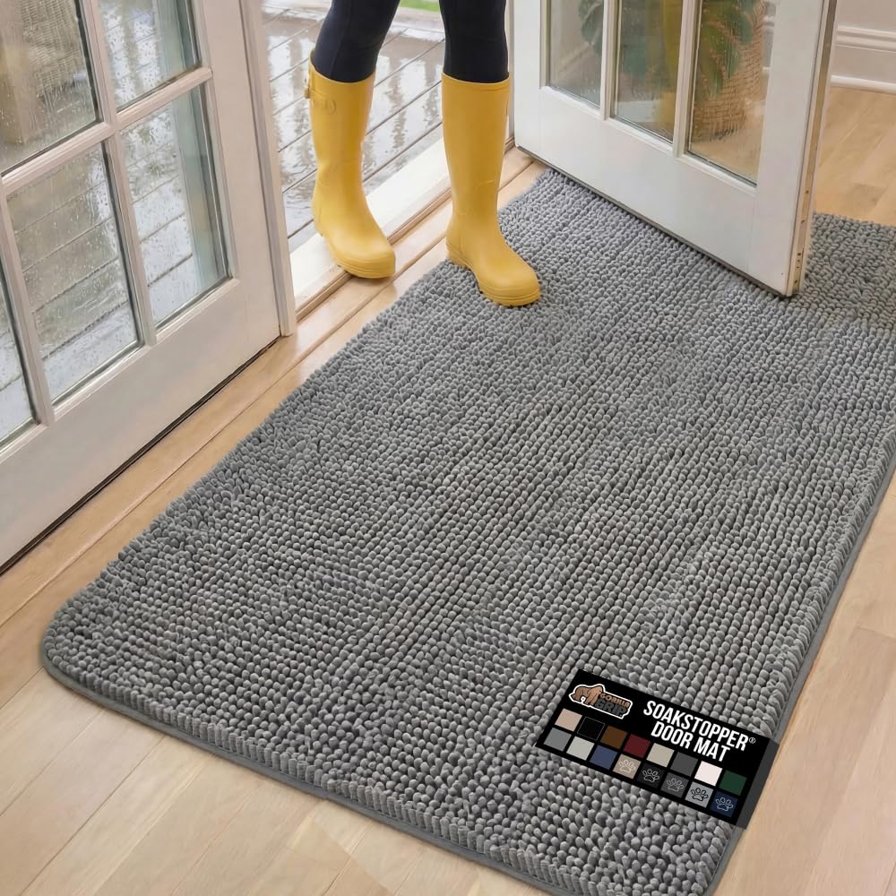 GORILLA GRIP SoakSTOPPER Dog Door Mat