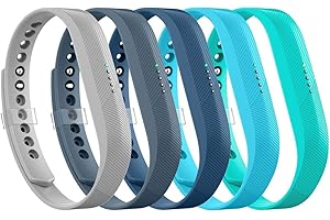 LEEFOX Replacement Bands Compatible for Fitbit flex 2 Accessory Silicon Wristbands
