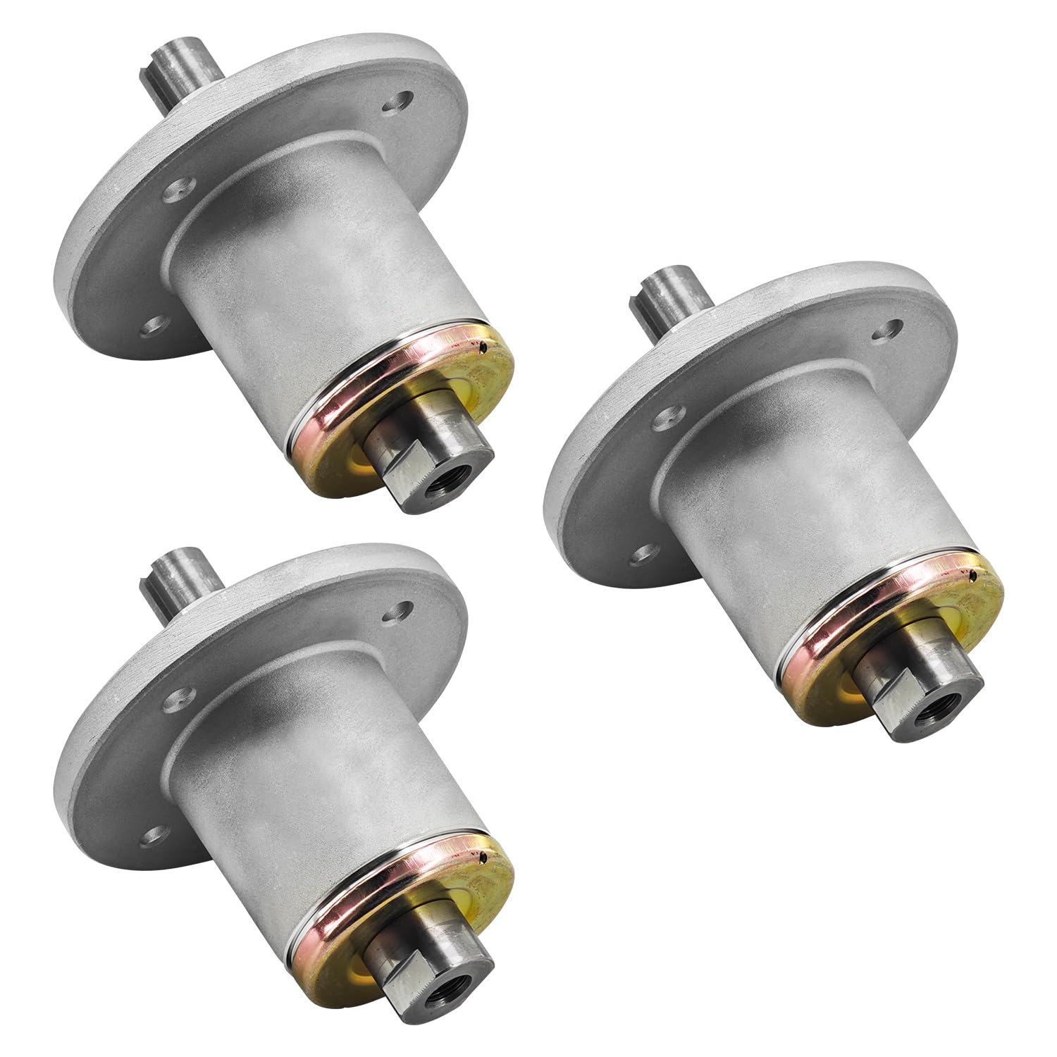 3-Piece 437-0005-00 Heavy Duty Spindle for 54" 61" 72" Compatible with Spartan Mowers RT RZ SRT Pro HD XD XDe 2016-2022 Decks 437000500