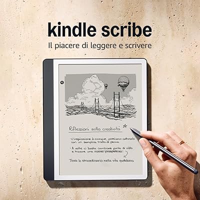 Amazon Kindle Scribe (64 GB) | Schermo ridisegnato con bordi uniformi. Ora puoi 