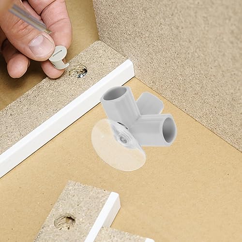Miniatura 5 de ERINGOGO Piezas Conectores de codo Accesorios de junta para seguridad interior y montaje versátil Compatible con patios y puertas de juego