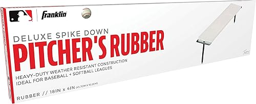Miniatura 8 de Franklin Sports Jarra deportiva unisex Franklin para adultos, goma de sóftbol, béisbol de goma para montículo portátil Pi, versión original, 18 de
