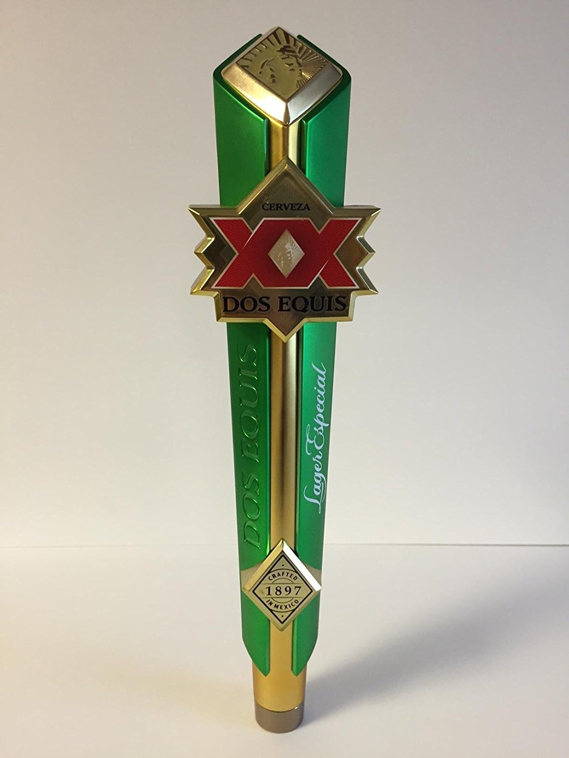 Meikobuly Dos Equis Lager Especial 12.5" Tap Handle - New 2016 Style