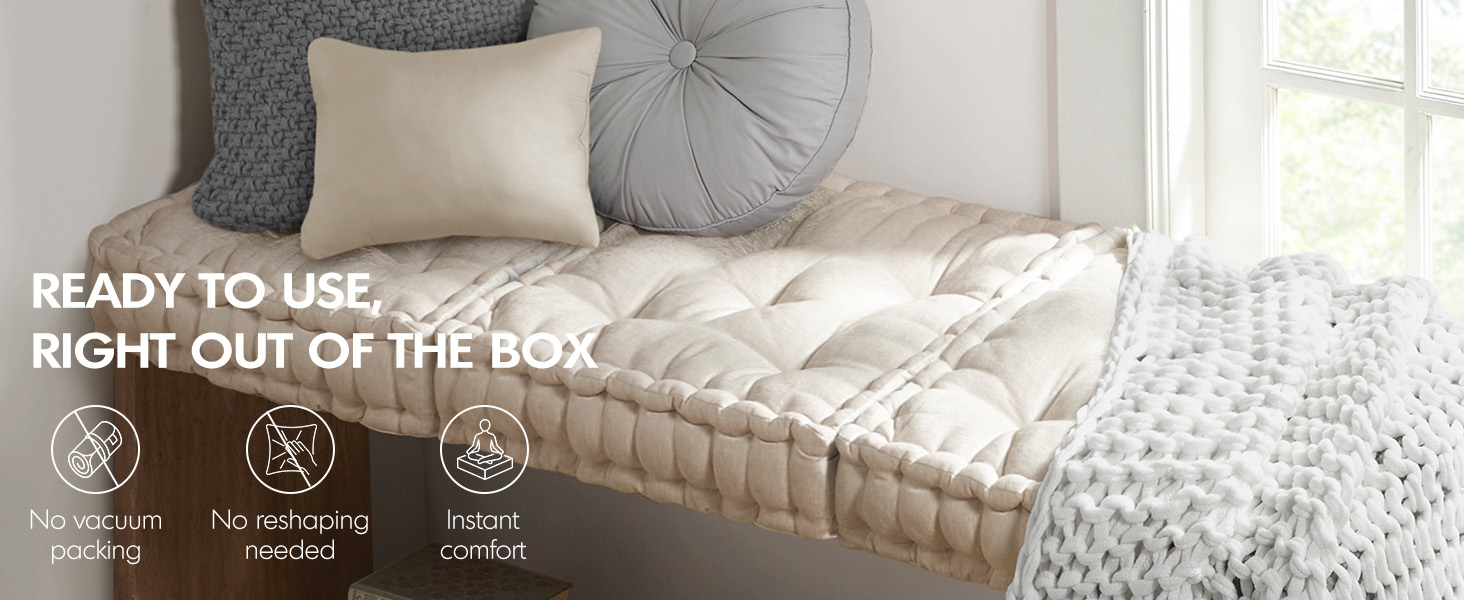 Amazon.com: Intelligent Design Azza Floor Pillow, Large Cushions