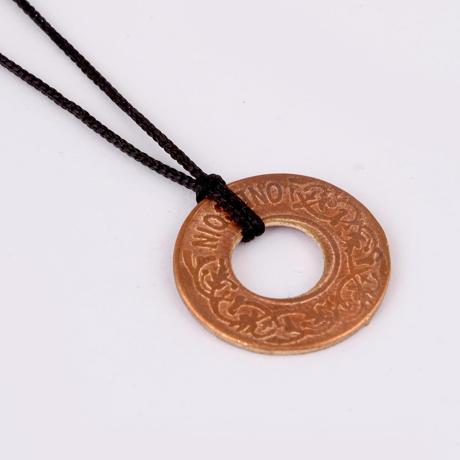 Rudra Empire Copper Round Ring Pendant for Men Women - Image 7