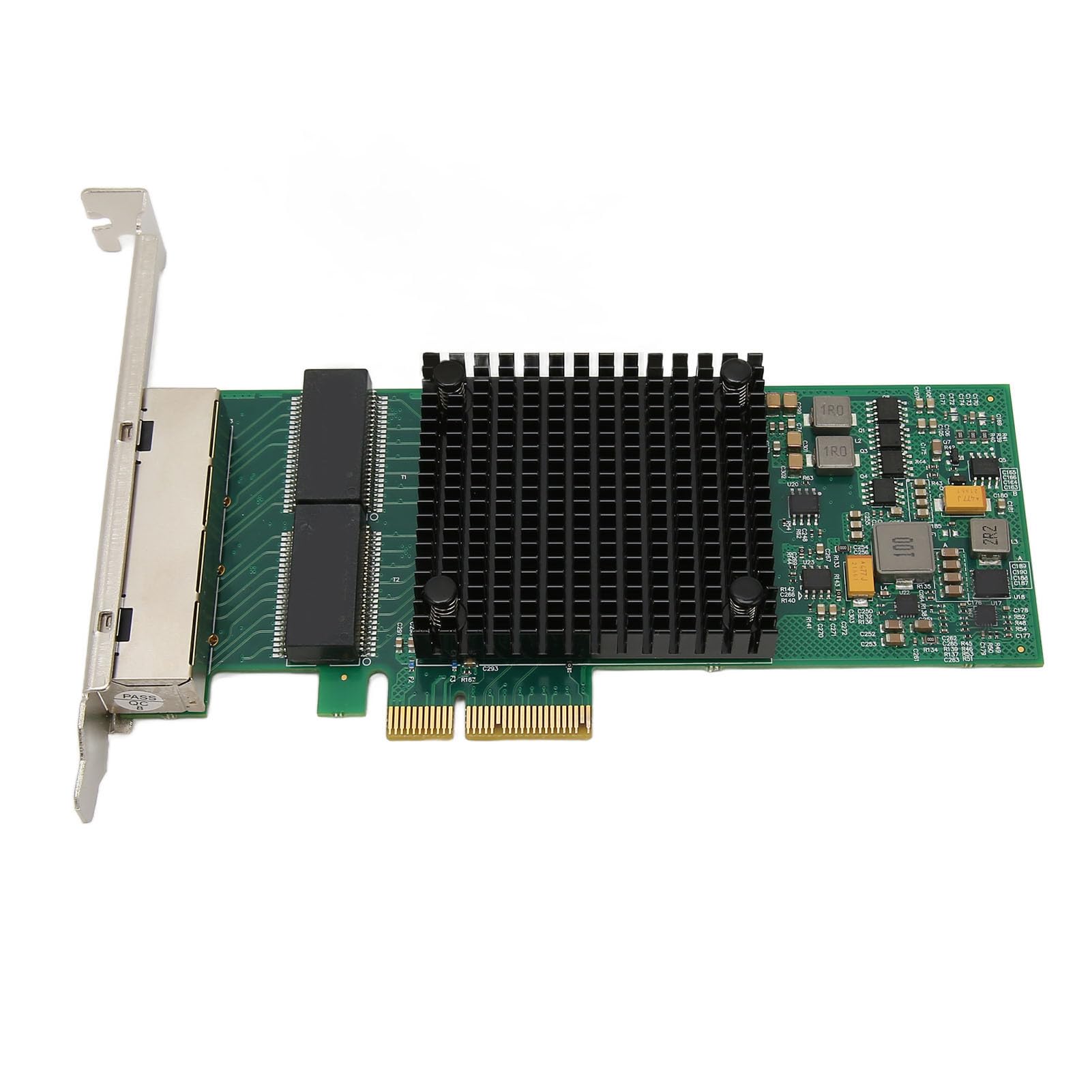 Carte Réseau Gigabit PCIe, Adaptateur de Serveur en Cuivre RJ45 4