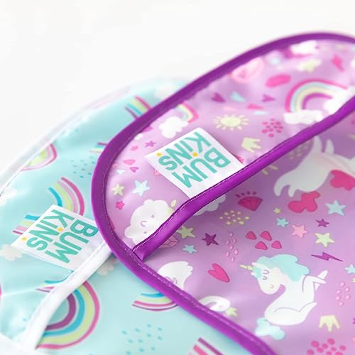 Miniatura 30 de Bumkins Baberos, para bebé niña o niño, bebé de 3 a 9 meses, esencial imprescindible para comer, alimentación, suministros de destete para bebés,