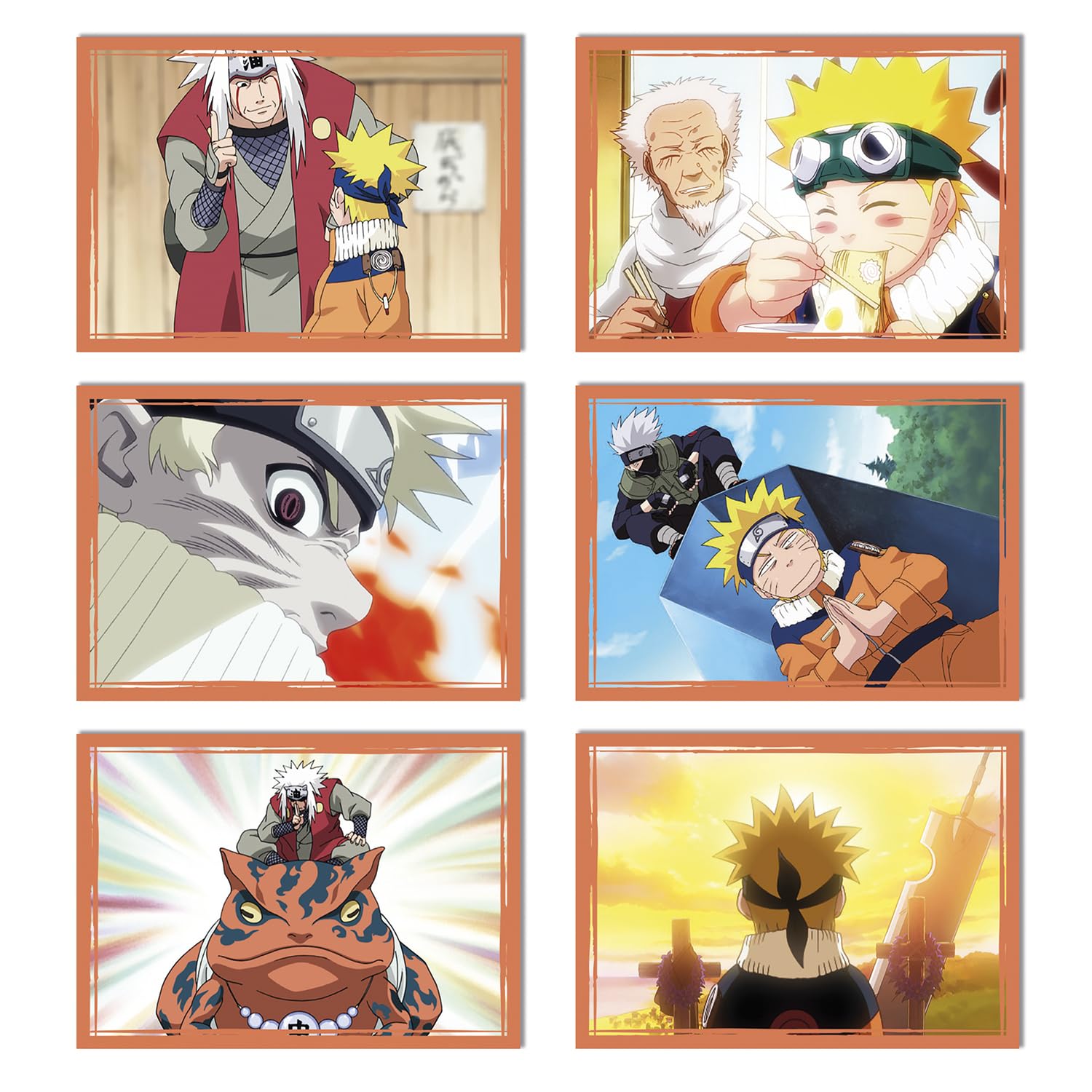 Panini Naruto-The Adventures of Ninja Pudełko 36 kieszeni, 005103BOX36F