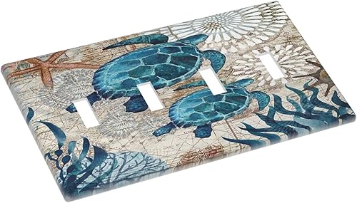 Miniatura 226 de Placa de pared dúplex de receptáculo de dispositivo de 1 gang de madera envejecida blanca gris con veta de tablón, cubierta de enchufe eléctrico de