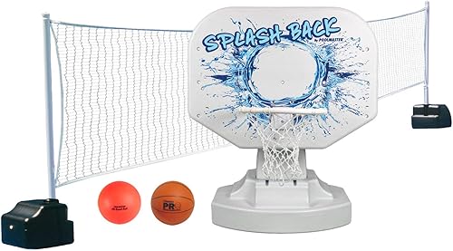 Miniatura 8 de Juego de baloncesto Poolmaster Splashback junto a la piscina Azul