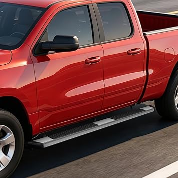 5.5 Inch Stainless Running Boards/Side Steps/Nerf Bars Compatible with Dodge Ram 1500 Extended/Quad Cab 19-24