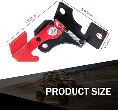 1 PC Spring Parking Brake, Parking Lock Brake Hardware, Polaris RZR 1000 XP Accessories, Compatible with Polaris RZR 800 900 1000 Turbo ATVs and Beach Cars (Red)