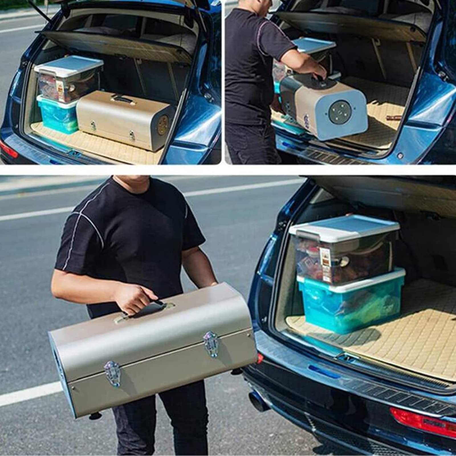 Four Solaire Portable LEMVUZ – 3,5L, Cuiseur Pour Camping, Or