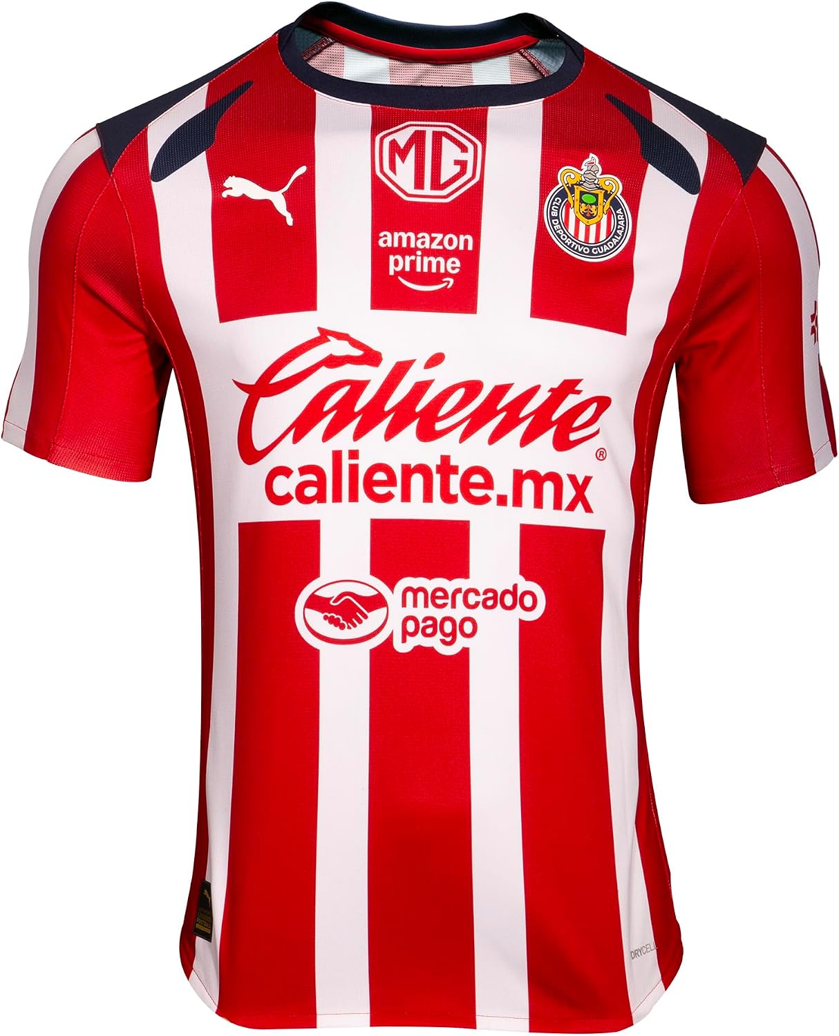 Jersey Chivas de Guadalajara de Aficionado Local para Hombre, L Red
