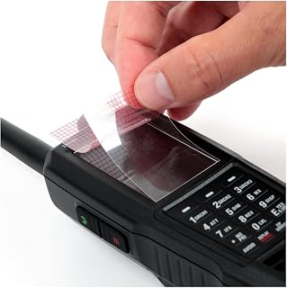 Zip Scanners | Screen Protectors for Police Scanners | Anti Glare, Anti Finger Print | 3-Pack Cut to the Exact Dimensions of the Uniden BC125AT Police Scanner