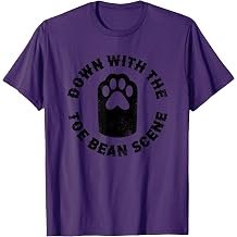Goth Punk Kitty Cat Lover Down With The Toe Bean Scene Tee Men Women Girls Kids T-Shirt