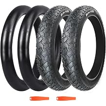 1/2 Pack with Tube/no Tube Fat Tire for Ebike Mountain Bike Heavy Duty High-Performance Wear-Resistant E-Bike Mountain Snow Bike Tire 20" x 3.0"/4.0"