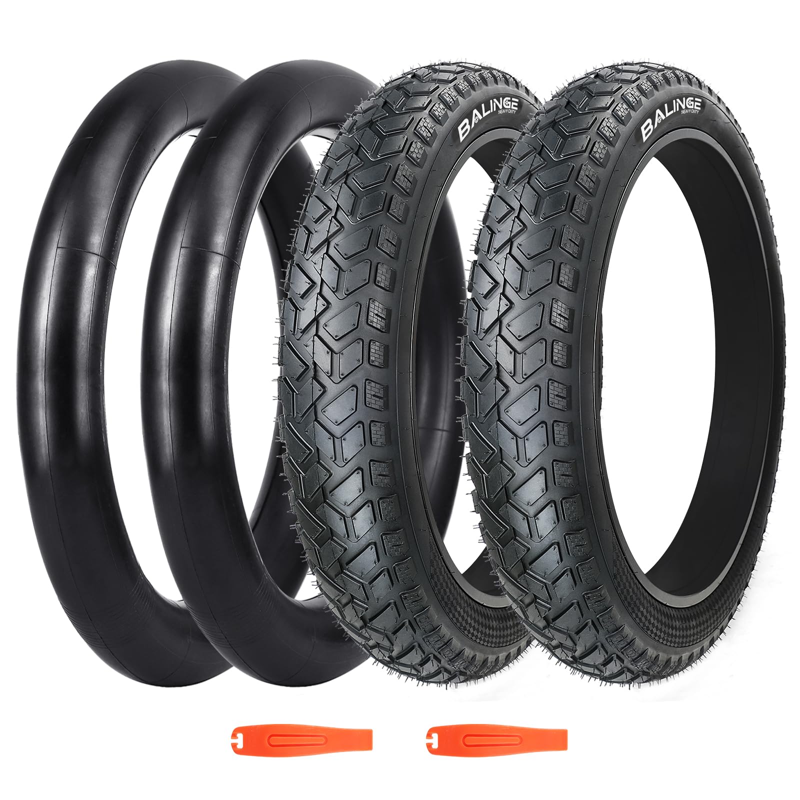 WEEROCK Heavy Duty 20/26" opony do roweru elektrycznego 20/26 x 4,0, składane, do rowerów elektrycznych i górskich, górskich, terenowych