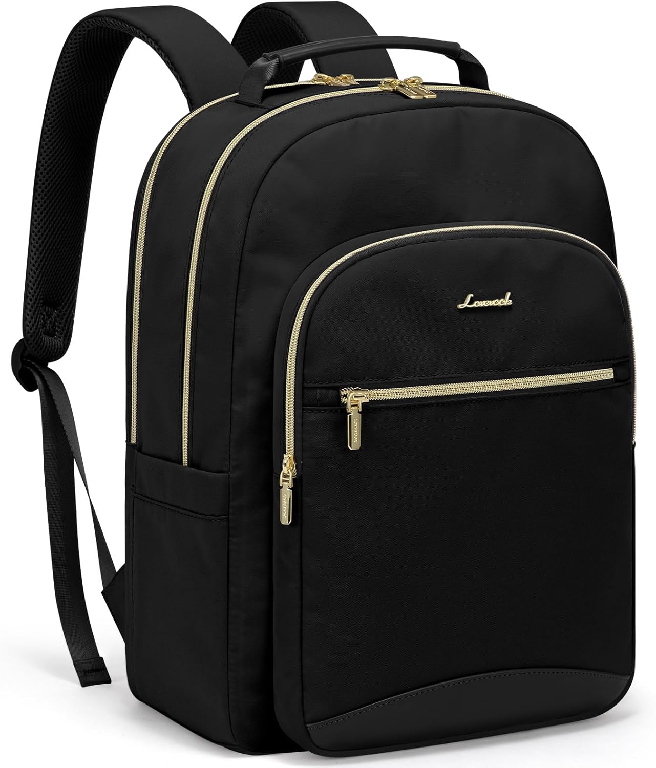 LOVEVOOK Laptop Backpack for Women, 15.6 Inch Work Business Backpack Purse for Teacher, Waterproof Nurse Bag College Bookbag for School, Casual Personal Item Travel Bag College Daypack