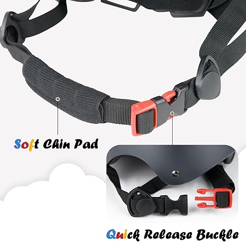 Miniatura 6 de Casco de bicicleta para niños, ajustable y para múltiples deportes, desde niños pequeños hasta jóvenes, 3 tallas