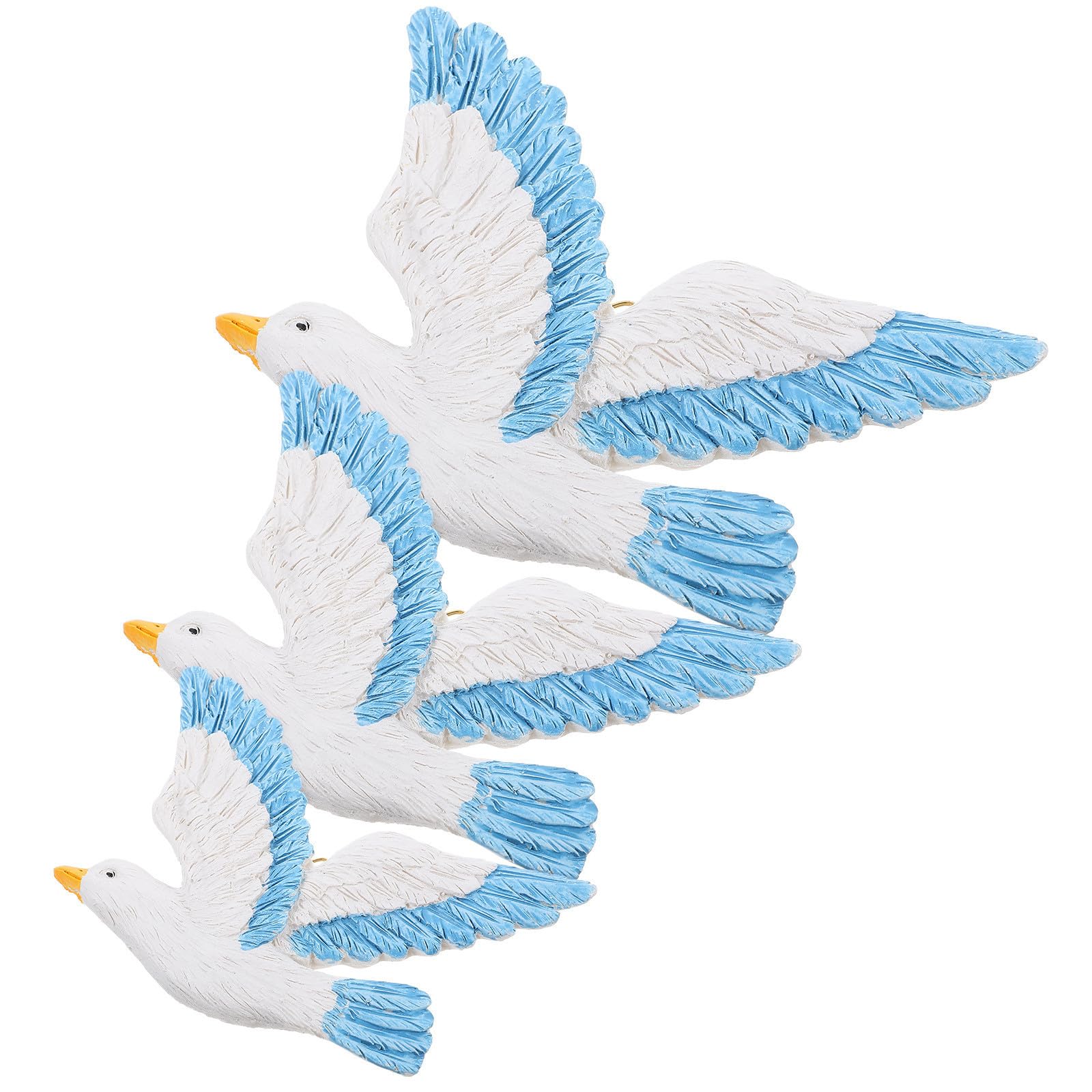 Mouettes à suspendre bleu clair pour une décoration salon océan